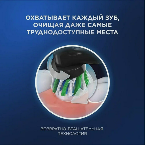 Электрическая зубная щетка Oral-B Vitality Pro Cross Action D103.423.3H Black