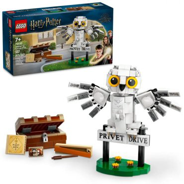LEGO Гарри Поттер Хедвиг на Тисовой улице 4 76425, деталей 337 шт