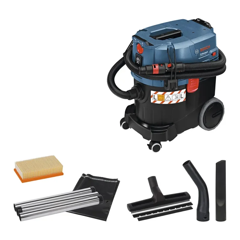 Строительный пылесос Bosch GAS 35L 06019C3000 синий - ForteMarket Строительный пылесос Bosch GAS 35L 06019C3000 синий купить,0