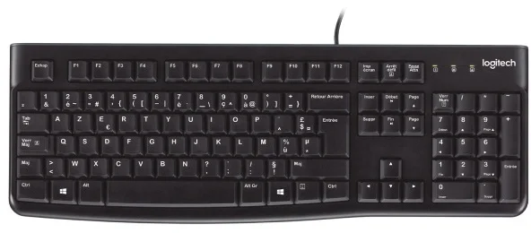 Клавиатура Logitech K120 920-002506 Black for business 