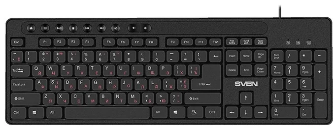 Клавиатура Sven KB-C3060 Black