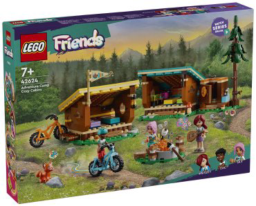 LEGO Уютный лагерь приключений Friends 42624, деталей 437 шт купить,NaN