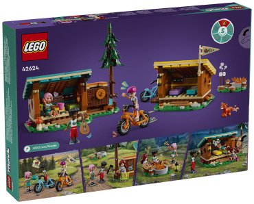 LEGO Уютный лагерь приключений Friends 42624, деталей 437 шт