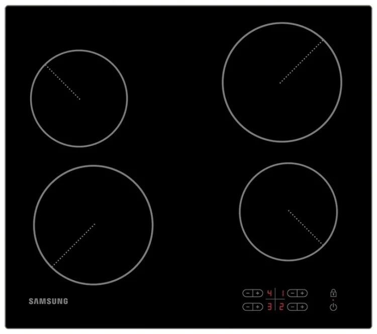 Варочная поверхность Samsung NZ64T3506AK/WT Black