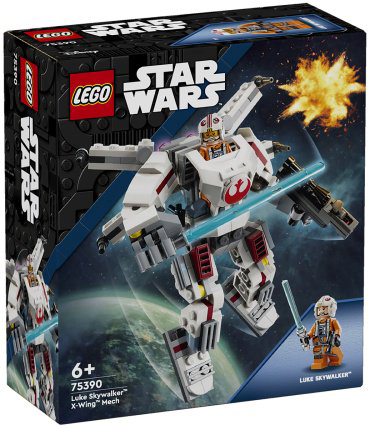 LEGO Боевой робот Люка Скайуокера "Крестокрыл" Star Wars 75390, деталей 195 шт купить,NaN