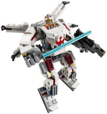 LEGO Боевой робот Люка Скайуокера "Крестокрыл" Star Wars 75390, деталей 195 шт купить,NaN