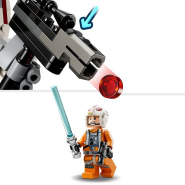 LEGO Боевой робот Люка Скайуокера "Крестокрыл" Star Wars 75390, деталей 195 шт купить,NaN