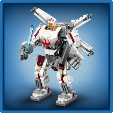 LEGO Боевой робот Люка Скайуокера "Крестокрыл" Star Wars 75390, деталей 195 шт купить,NaN