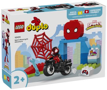 LEGO Приключение на мотоцикле DUPLO 10424, деталей 24 шт