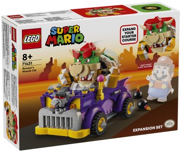LEGO Машина Баузера Super Mario 71431, деталей 458 шт