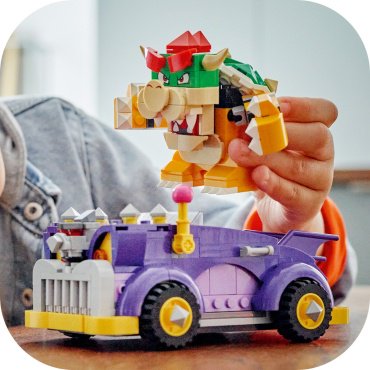LEGO Машина Баузера Super Mario 71431, деталей 458 шт