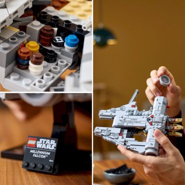 LEGO Сокол тысячелетия Star Wars 75375, деталей 921 шт купить,NaN