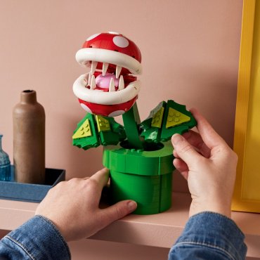 LEGO Растение-пиранья Super Mario 71426, деталей 540 шт купить,NaN