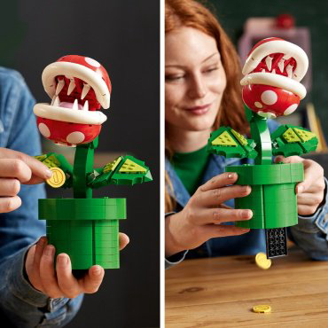LEGO Растение-пиранья Super Mario 71426, деталей 540 шт купить,NaN