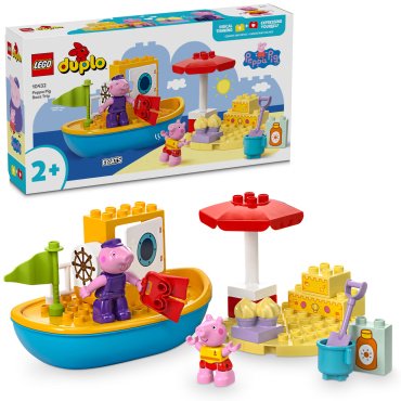 LEGO Путешествие на лодке Свинки Пеппы DUPLO 10432, деталей 23 шт купить,18900