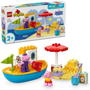LEGO Путешествие на лодке Свинки Пеппы DUPLO 10432, деталей 23 шт купить,18900