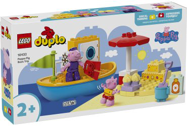 LEGO Путешествие на лодке Свинки Пеппы DUPLO 10432, деталей 23 шт купить,18900