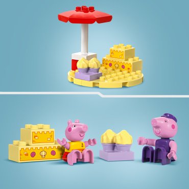 LEGO Путешествие на лодке Свинки Пеппы DUPLO 10432, деталей 23 шт купить,18900