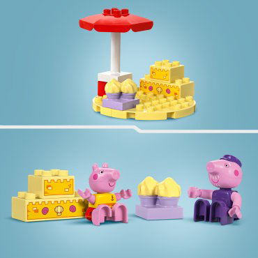 LEGO Путешествие на лодке Свинки Пеппы DUPLO 10432, деталей 23 шт купить,18900