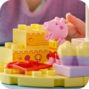 LEGO Путешествие на лодке Свинки Пеппы DUPLO 10432, деталей 23 шт купить,18900