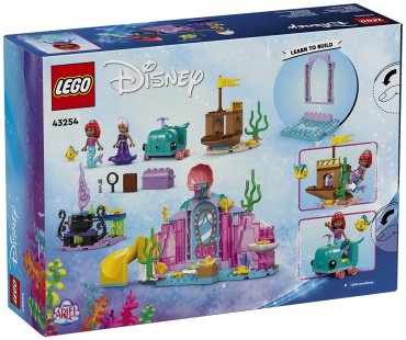 LEGO Хрустальная пещера Ариэль Disney 43254, деталей 141 шт