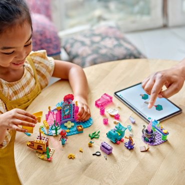 LEGO Хрустальная пещера Ариэль Disney 43254, деталей 141 шт
