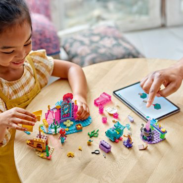 LEGO Хрустальная пещера Ариэль Disney 43254, деталей 141 шт купить,NaN