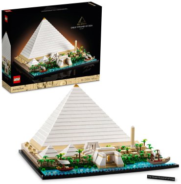 LEGO Пирамида Хеопса 21058, деталей 1476 шт