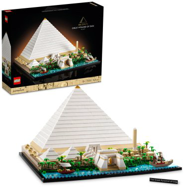LEGO Пирамида Хеопса 21058, деталей 1476 шт купить,NaN