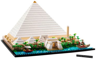 LEGO Пирамида Хеопса 21058, деталей 1476 шт
