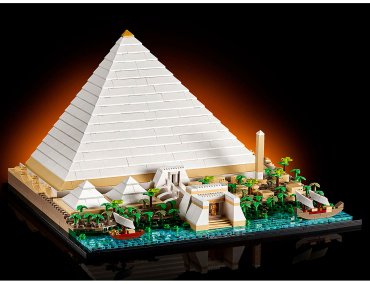 LEGO Пирамида Хеопса 21058, деталей 1476 шт