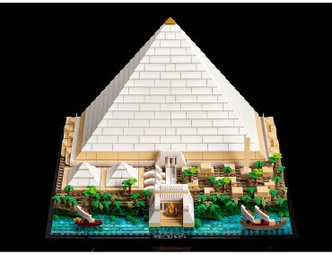 LEGO Пирамида Хеопса 21058, деталей 1476 шт