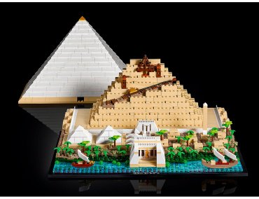 LEGO Пирамида Хеопса 21058, деталей 1476 шт купить,NaN