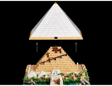 LEGO Пирамида Хеопса 21058, деталей 1476 шт купить,NaN