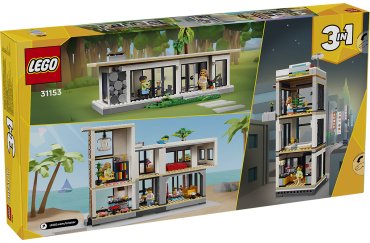 LEGO Современный дом Creator 31153, деталей 939 шт купить,0