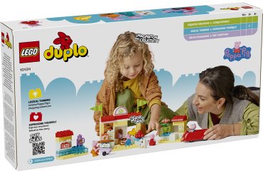 LEGO Супермаркет Свинки Пеппы DUPLO 10434, деталей 70 шт