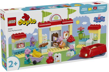 LEGO Супермаркет Свинки Пеппы DUPLO 10434, деталей 70 шт купить,NaN