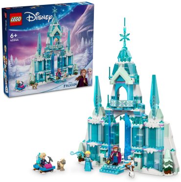 LEGO Зимний дворец Эльзы Disney 43244, деталей 630 шт