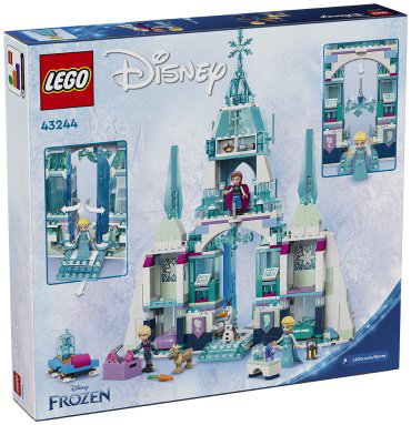 LEGO Зимний дворец Эльзы Disney 43244, деталей 630 шт купить,NaN