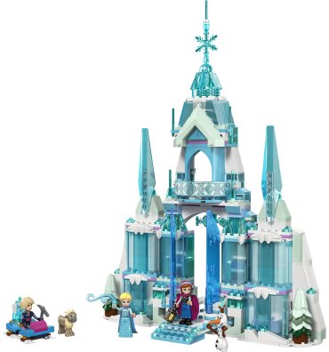 LEGO Зимний дворец Эльзы Disney 43244, деталей 630 шт