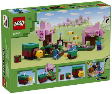 LEGO Вишневый сад в цвету Minecraft 21260, деталей 304 шт