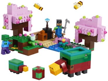 LEGO Вишневый сад в цвету Minecraft 21260, деталей 304 шт купить,0