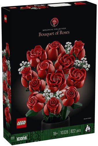 LEGO Букет роз Icons 10328, деталей 822 шт - ForteMarket LEGO Букет роз Icons 10328, деталей 822 шт купить,0