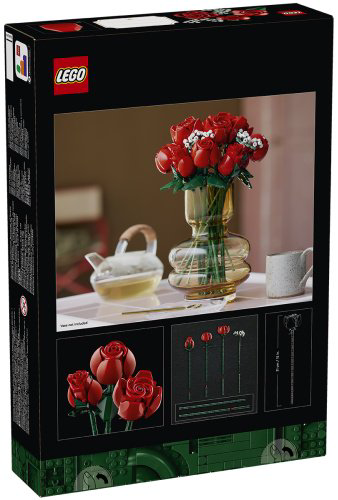 LEGO Букет роз Icons 10328, деталей 822 шт купить,NaN