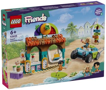 LEGO Киоск с пляжными коктейлями Friends 42625, деталей 213 шт купить,0