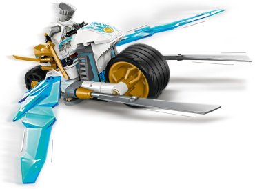 LEGO Ледяной мотоцикл Зейна Ninjago 71816, деталей 84 шт купить,0