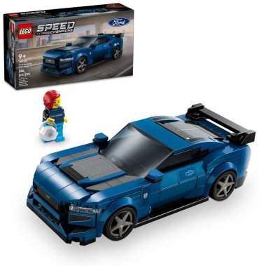 LEGO Speed Champions Ford Mustang Dark Horse 76920, деталей 344 шт