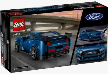 LEGO Speed Champions Ford Mustang Dark Horse 76920, деталей 344 шт