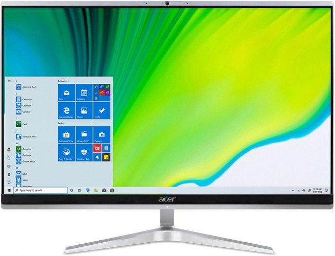 Моноблок Acer Aspire C24-1650 DQ.BFTER.006 23.8" серебристый
