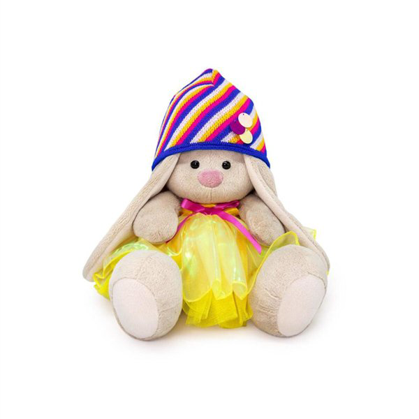 Мягкая игрушка Basik  Зайка Ми лимонный микс  18см купить,NaN